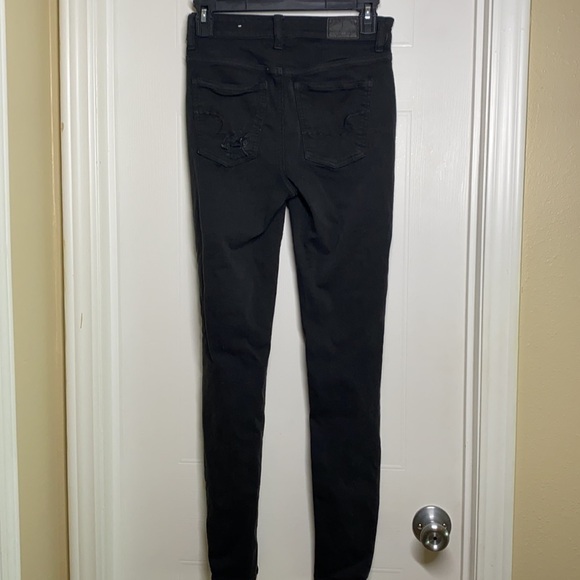 American Eagle - Black Destroyed Jeans size 0 - Picture 12 of 12